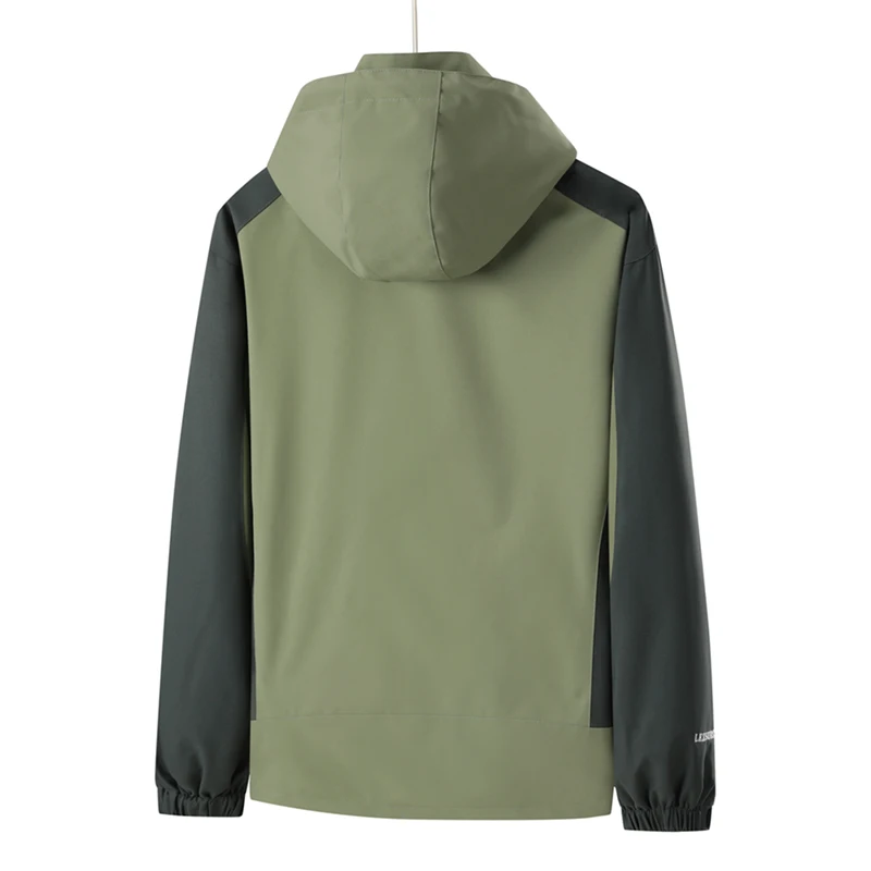 CHRLCK Men's 3 In 1 Thick Hiking Jacket Fleece Waterproof Winter Windbreaker Outdoor Warm Camping Jacket Men Windproof Coat