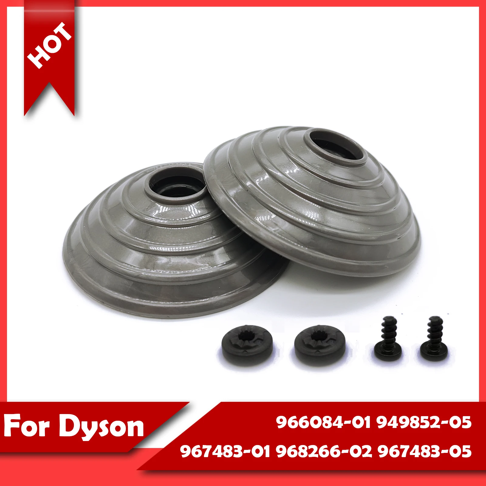 For Dyson Vacuum Cleaner Direct Drive Cleaner Head Replacement Parts 966084-01, 949852-05,  967483-01, 968266-02, 967483-05 for dyson v6 v7 v8 v10 v11 v12 vacuum cleaner v ball wheels of direct drive cleaner head