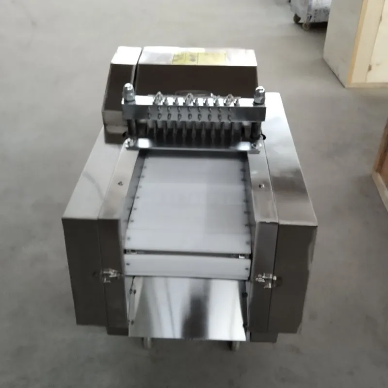 

Commercial Frozen Meat Machine For Chicken Beef Pork Cube Cutter Dice Cutting Meat Dicer Machine