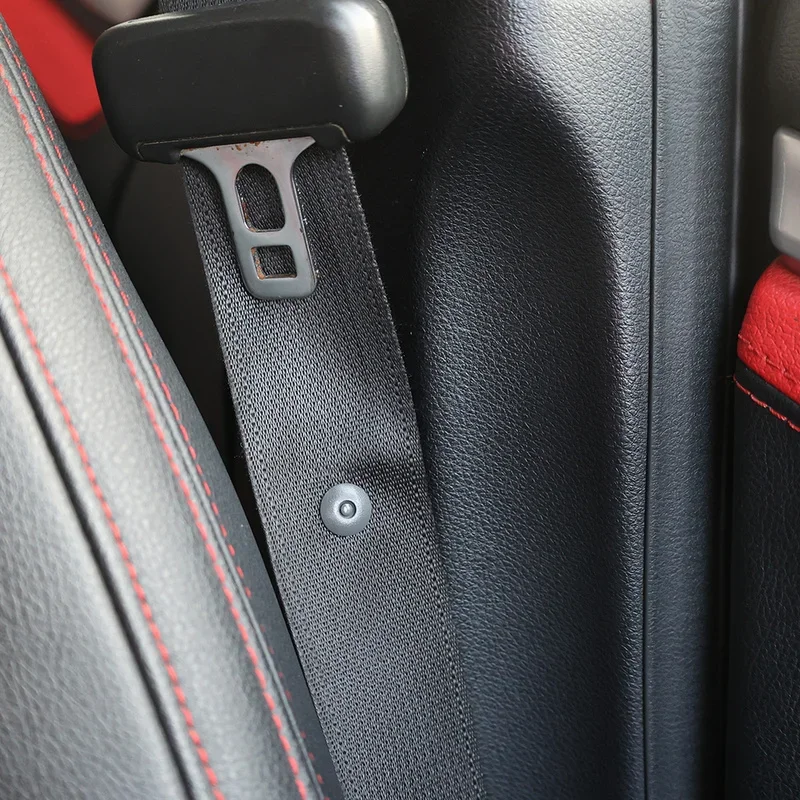 Car Seat Belt Accessory 10PCS Car Safety Seat Belt Stopper Spacing Limit Buckle Clip Retainer Seatbelt Stop Button Anti-slip Plastic seat belt stopper