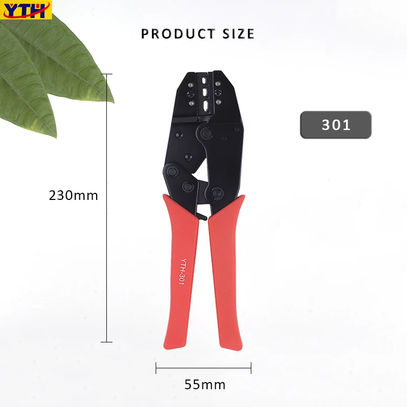 YTH-301J 301G 301C 301A 301K 230PA 크림핑 펜치, 페룰 슬리브, 관형 BNC 터미널 펜치 도구, 와이어 크림퍼 전기 세트