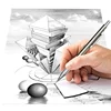 2.0 mm Mechanical Pencils Set 2B Automatic Student Pencils Color/Black Lead Refills Art Sketch School Supplies Kawaii Stationery 2
