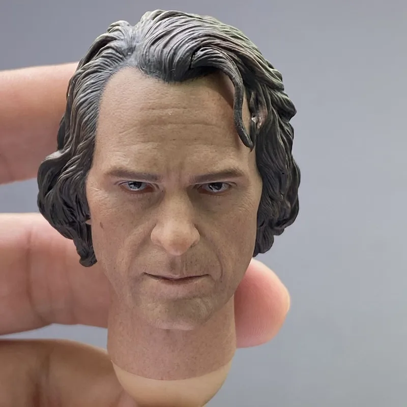 

1/6 Scale Model Joker Preque Headplay Joaquin/Phoenix Head Sculpt Male Carving For 12 Inches DIY Action Figures Toy Collection