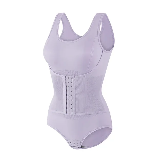 nouveau Body Shapewear avec ceinture à glissière femmes ventre contrôle Fajas corps Shaper taille formateur minceur Cincher hauts Corset