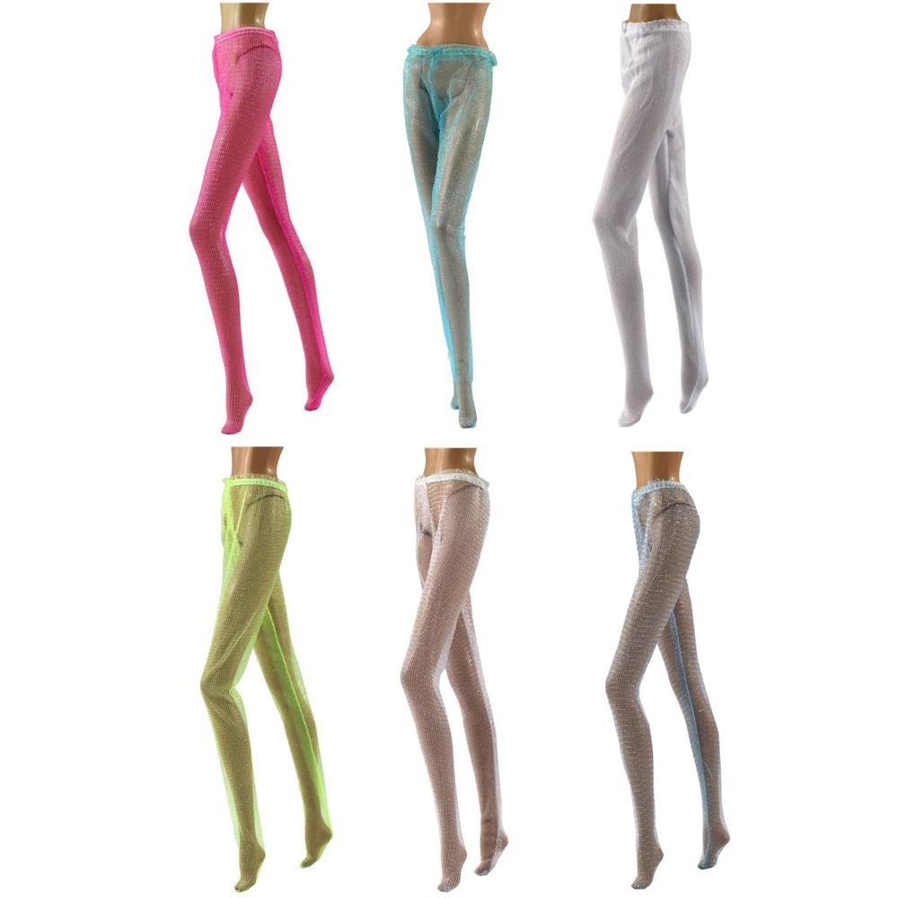 NK Mulitcolor Pajamas Bathrobe Robe Dress Stockings doll accessories doll clothes doll clothes accessories barbie doll clothes For Barbies Doll Clothes Baby Toys Girl's 1/6 Doll Leggings Accessories JJ