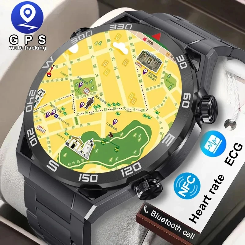 

Смарт-часы мужские с GPS, 1,5 дюйма, 454*454, HD разрешение