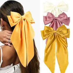 Elegant Satin Bowknot Hair Clips - Women & Girls Hair Accessory (S8 - 3PCS)