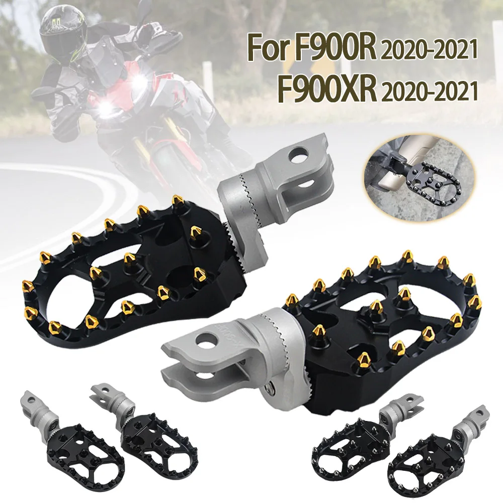 

Motorcycle Front Footrest Adjustable Extend Lowering Foot Pegs Rotatable FootPegs Rest For BMW F900R F900XR F900 R F 900XR