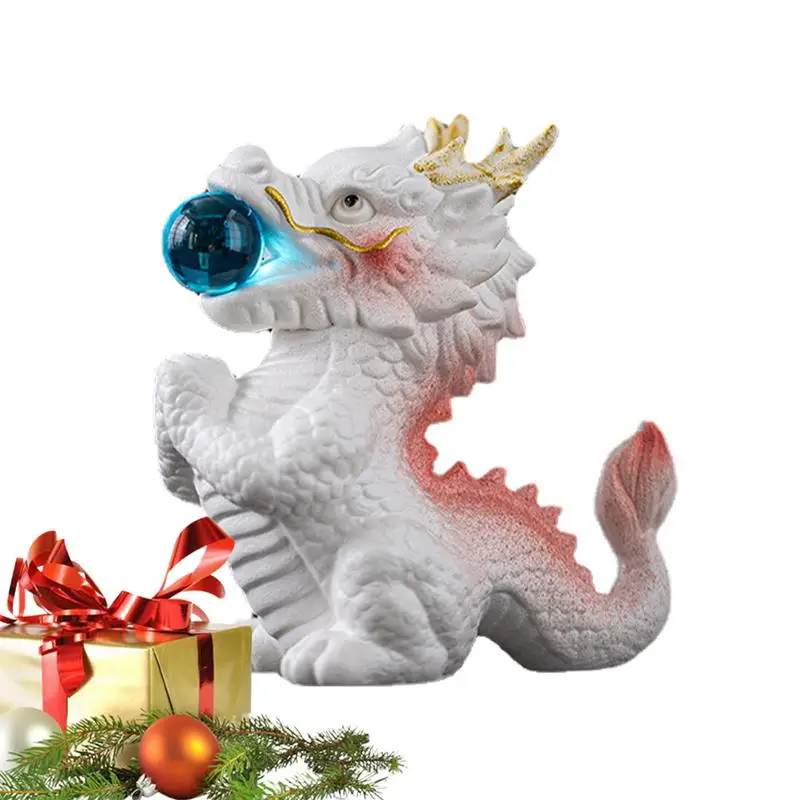 

Dragon Statues For Home Decor Good Luck Charm Sophisticated Workmanship Ood Luck Desktop Decor Chinese New Year best wish Gifts