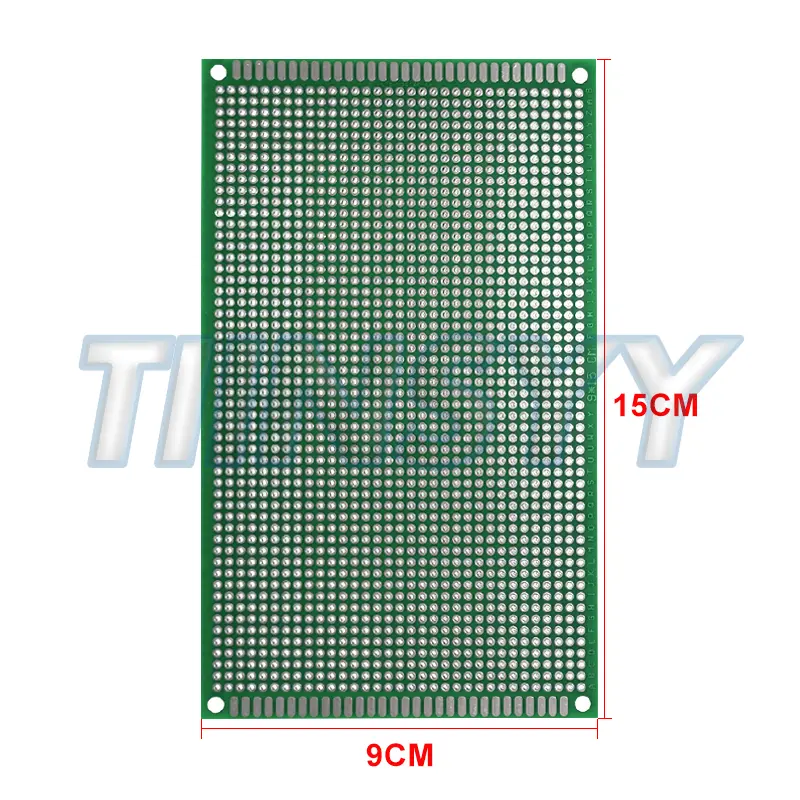9x15 8x12 7x9 6x8 5x7 4x6 3x7 2x8 cm Double Side Prototype Diy Universal Printed Circuit PCB Board Protoboard For Arduino - Image 2