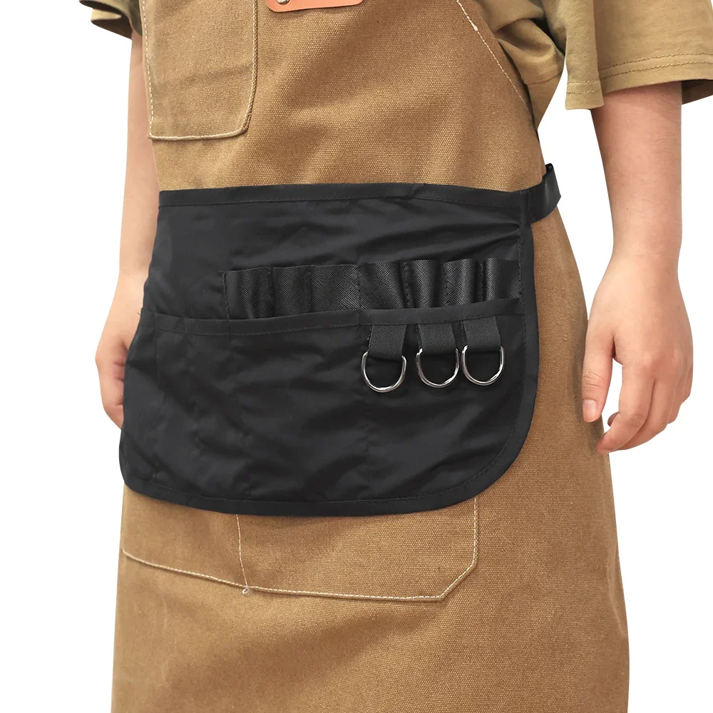 Professional Cosmetic Makeup Brush Holder 2 Arrays Apron Bag With Artist Belt Strap for Women Dresser organizer Jewelry box Bag 2