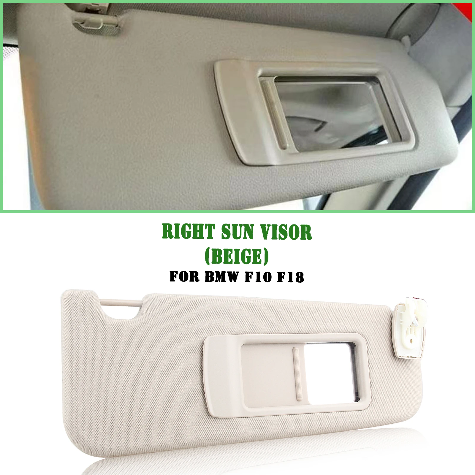 Sun-Visor-For-BMW-5-Series-F10-F18-2011-2016-Front-Window-Left-Right ...
