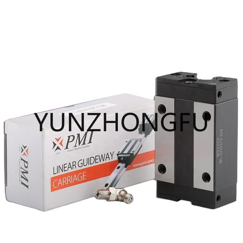 

Engraving machine slider MSA20 MSA25 MSA30 rail slider Square flanged linear guide bearing engraving machine accessories