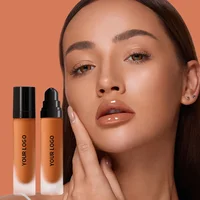 18-color Private Label Liquid Foundation Long-lasting Makeup Oil-control Moisturizer Concealer Matte Full Coverage 3-color Tubes 2