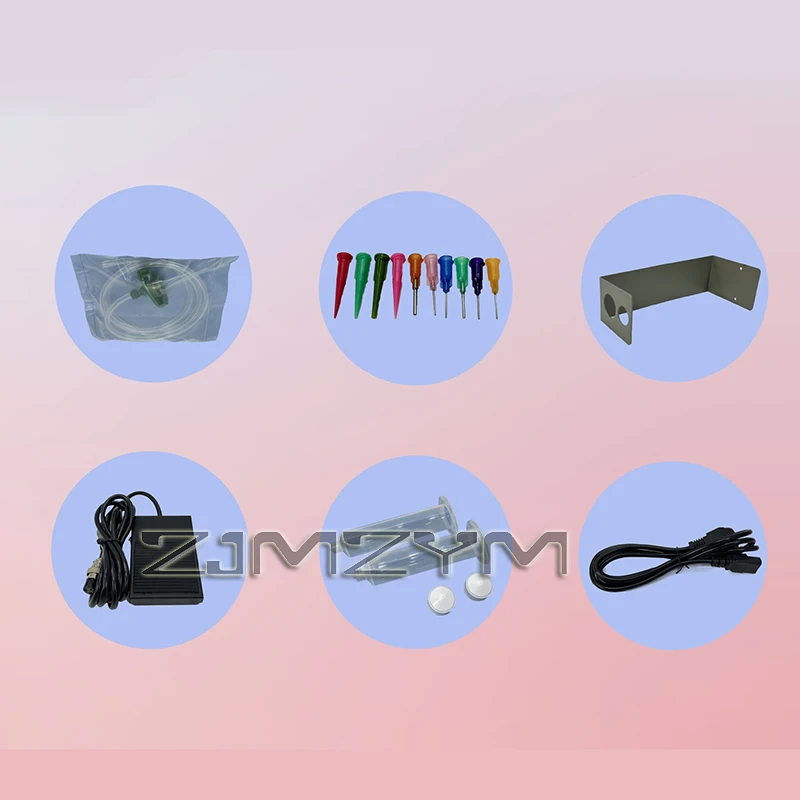 반자동 데스크탑 접착제 디펜서 컨트롤러, 고정밀 dPDouble 출력 디스펜서, 220V