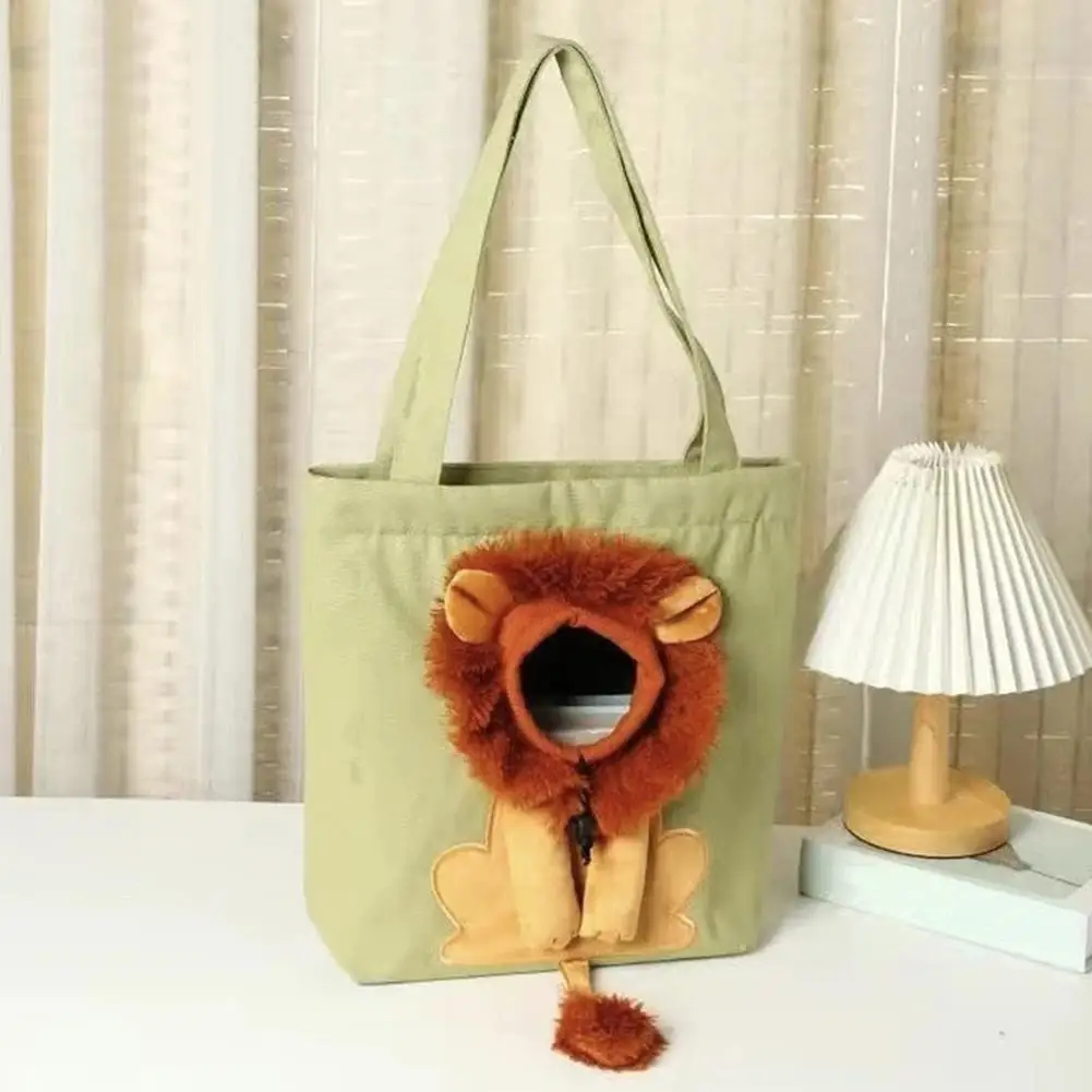 Title 9, Cute Pet S Lion Design Portable Breathable Bag ...