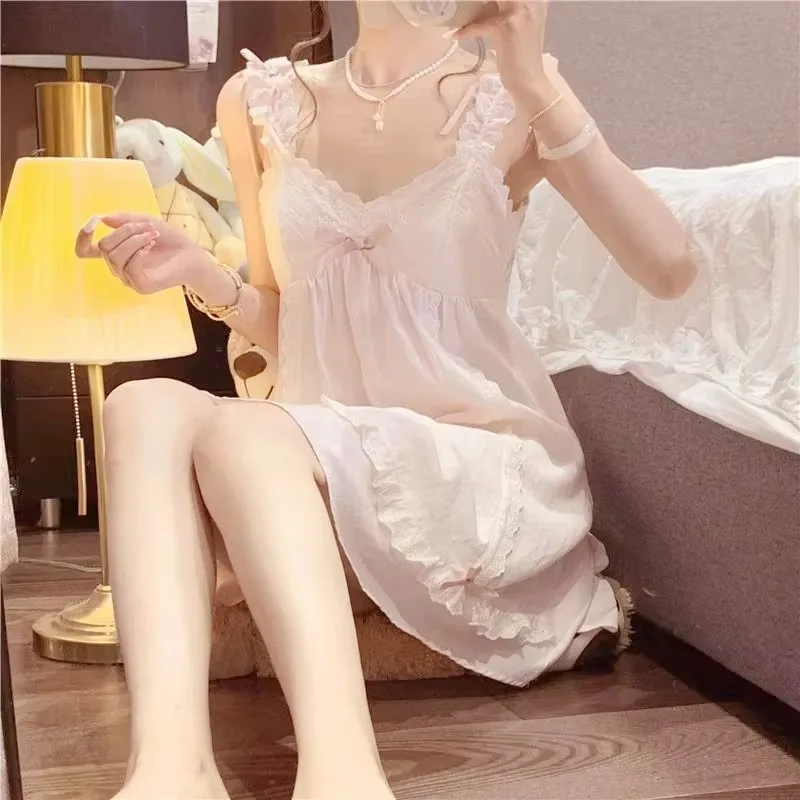 مثير الحمالات ثوب النوم ملابس خاصة منامة المرأة Ho...