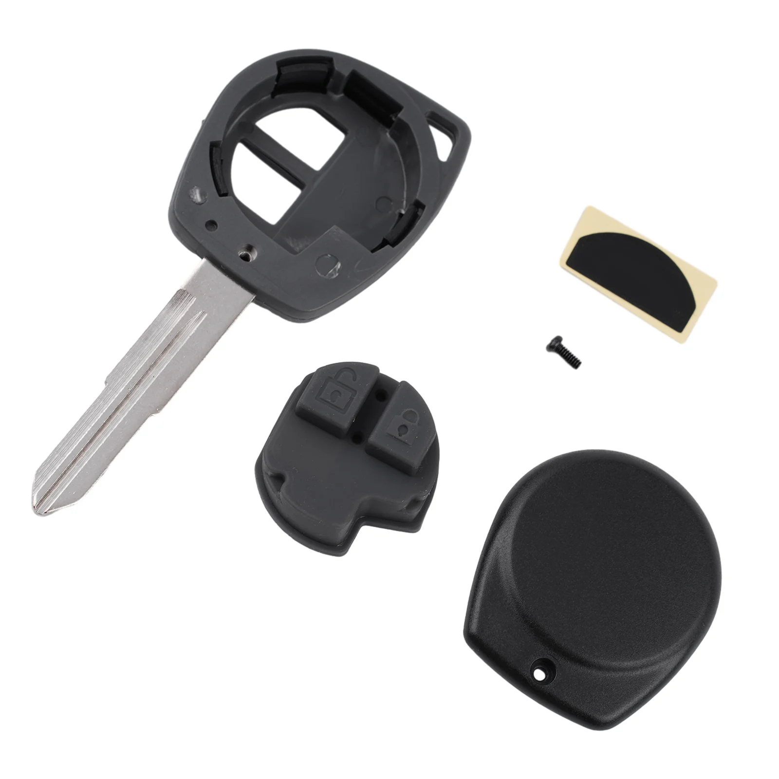 Shell Key Shell Accessories Anti-Broken Good Signal Parts Replacements SZ11R Blade 2 Buttons For SUZUK Durable