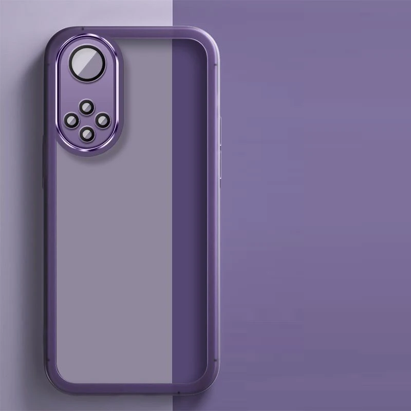 Shockproof Plating Silicone Back Cover Case