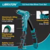 LIBRATON Rivet Nut Tool One-Handed Rivet Nut Gun Hand Rivet Nut Setter with Threaded Rivet Nuts Metric Interchangeable Mandrels 3