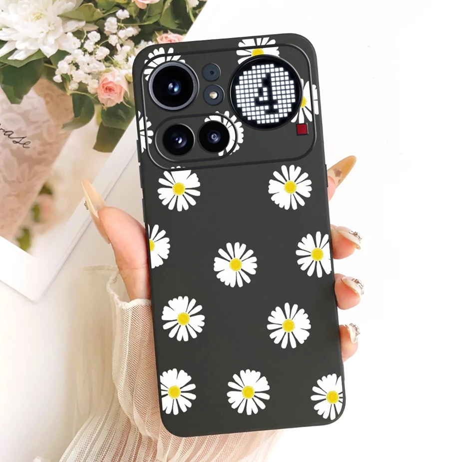 Cute Lucky Letters Fashion Cartoon Painted Cover Case
