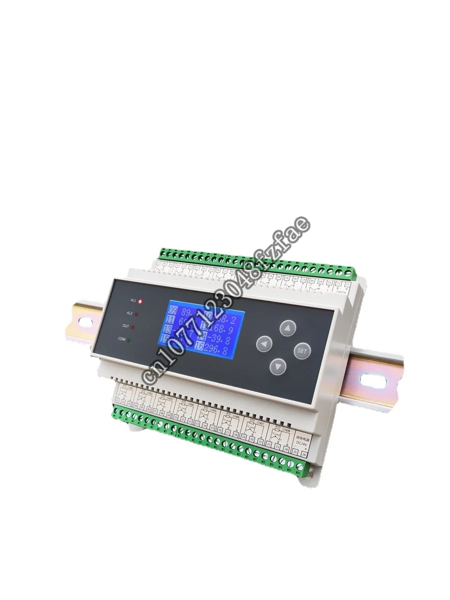 

8-32 Channels PT100 Multi-channel Isolated K-type Thermocouple Thermal Resistance Temperature Collector Acquisition Module RS485