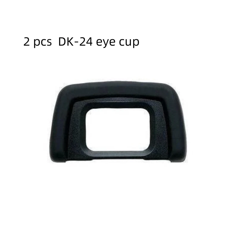 

2 Pcs dK-24 DK24 EyeCup For Nikon D5100 D5000 D3100 D3000 DSLR Camera Rubber Viewfinder EyeCup Eyepiece