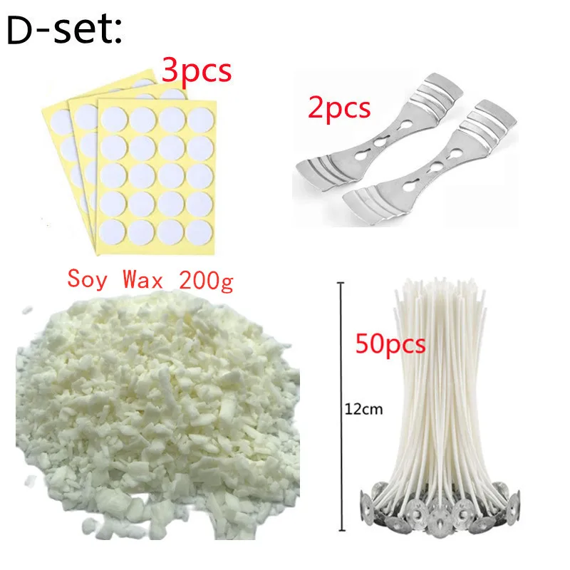 DIY Candle Making Kit-Soy Wax Candle Kit Art & Craft Gifts for Adults,Scents, Color Dyes Pouring Pot Wicks Sticker More