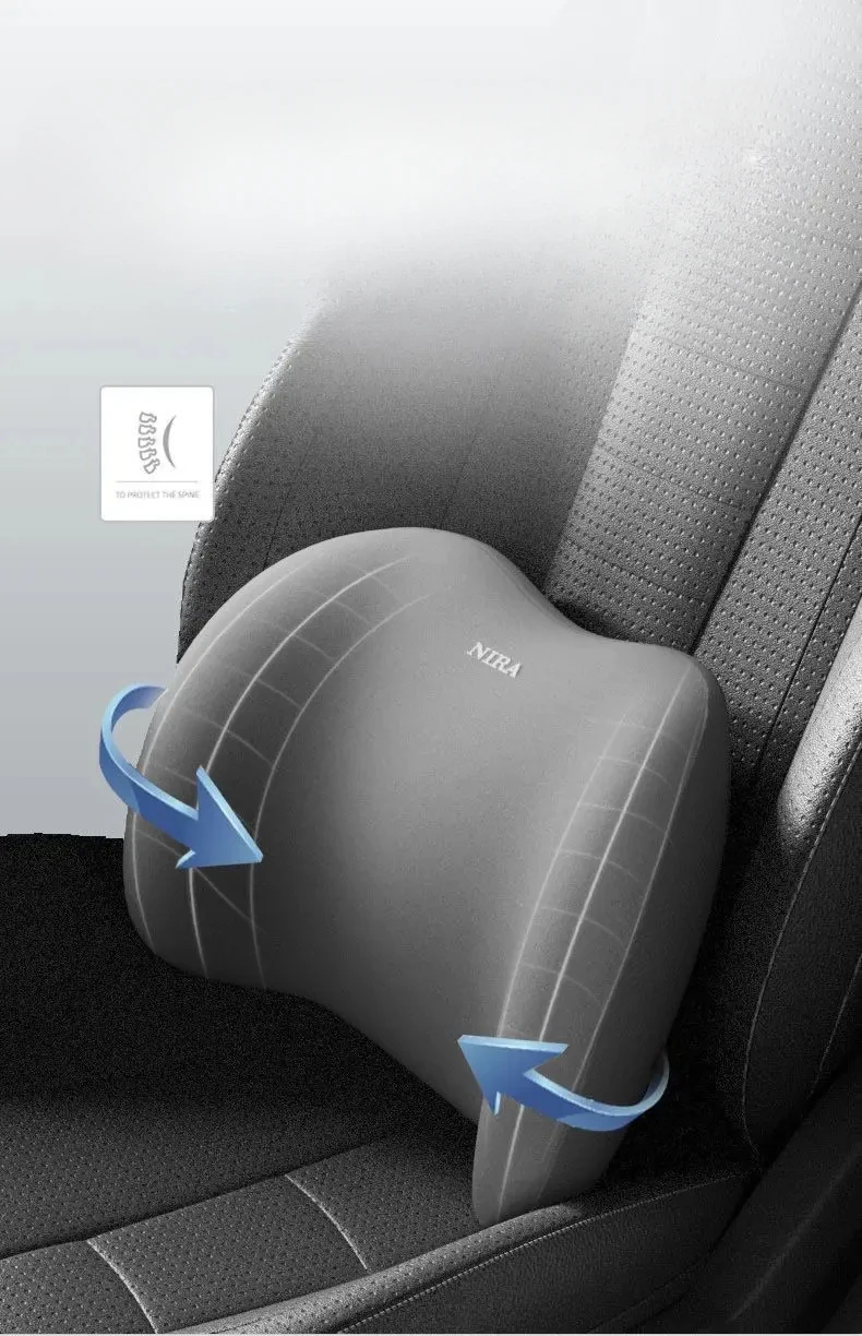 Car Neck & Lumbar Support Cushion - Premium Comfort