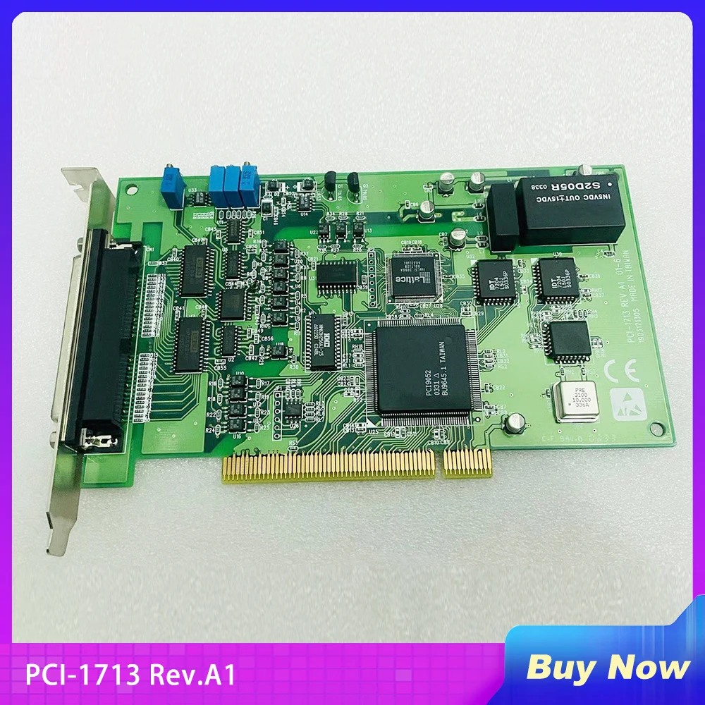 

For Advantech Analog Quantity Input Card PCI-1713 Rev.A1