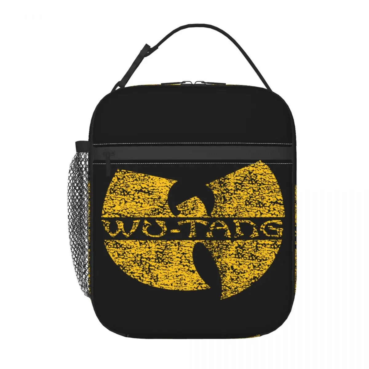 

Rap Hip Hop Group Wu Clan Insulated Lunch Bag for Women Resuable Cooler Thermal Bento Box Beach Camping Travel