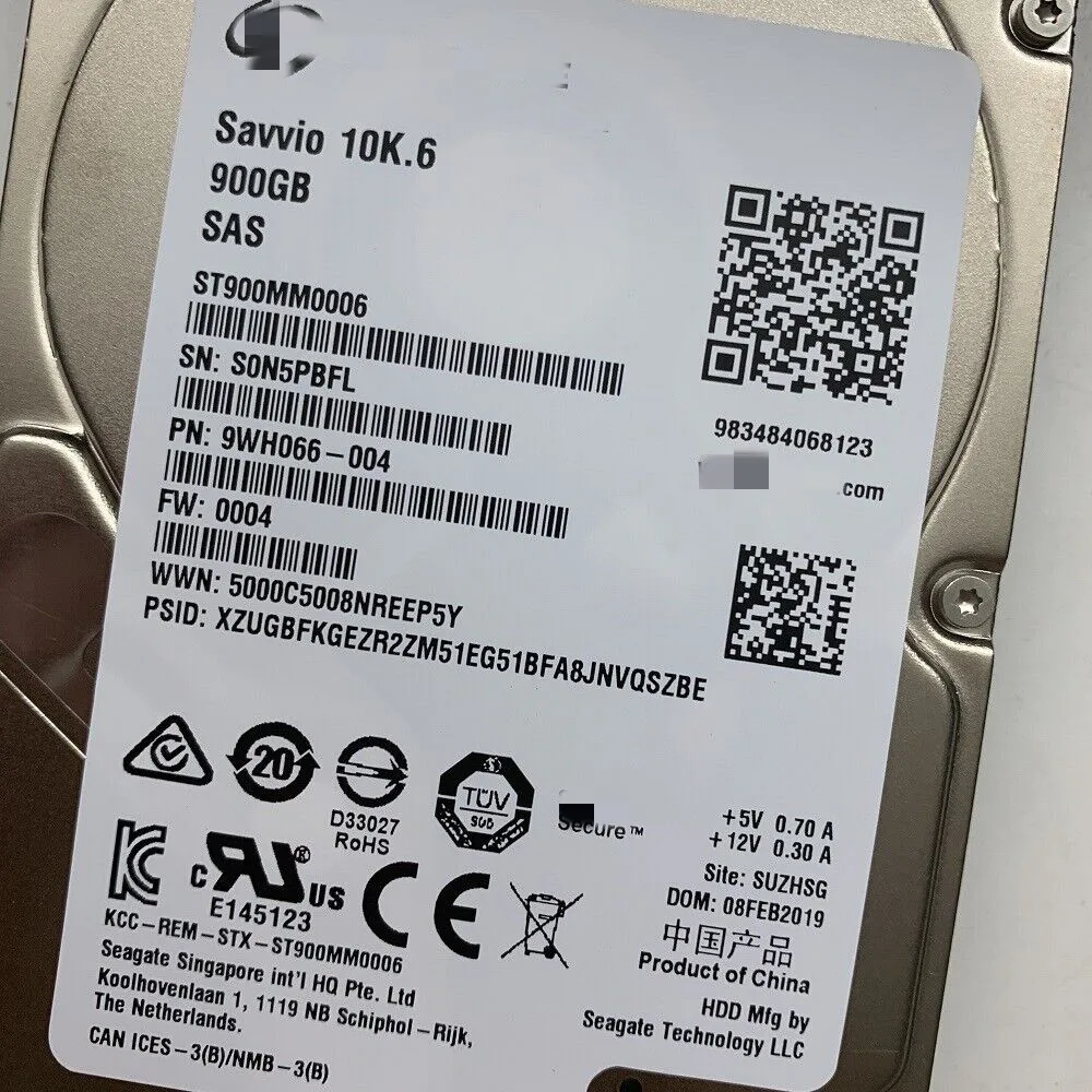Dell X829K ST9146803SS Savvio 10K 3 146GB 10000RPM 16MB 2 5" Internal