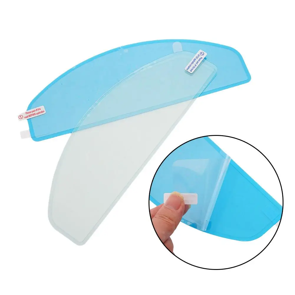Full-frame Universal Helmet Anti-fog Patch Universal Rainproof Film Lens Sticker Riding Cap Motorcycle Helmet Sticker Films