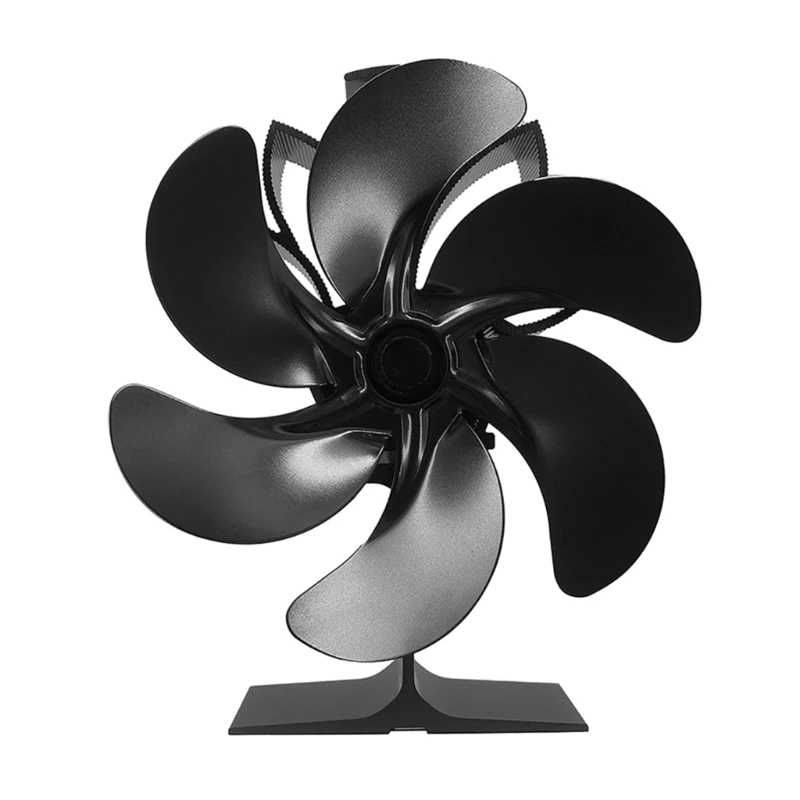 

Heat Powered Stove Fan Silent Fan for Circulating Warm Air Fans Save Energy Dropship