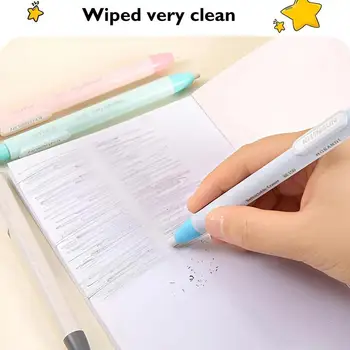 Gomme da cancellare retrattili in gomma per bambini Gomma per scrivere a matita Gomma da matita facile da tenere e usare per la scuola dei bambini 1