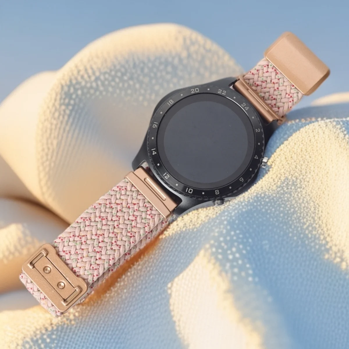 Braided Magnetic Strap - Sport Elastic Bracelet (18/20/22mm)