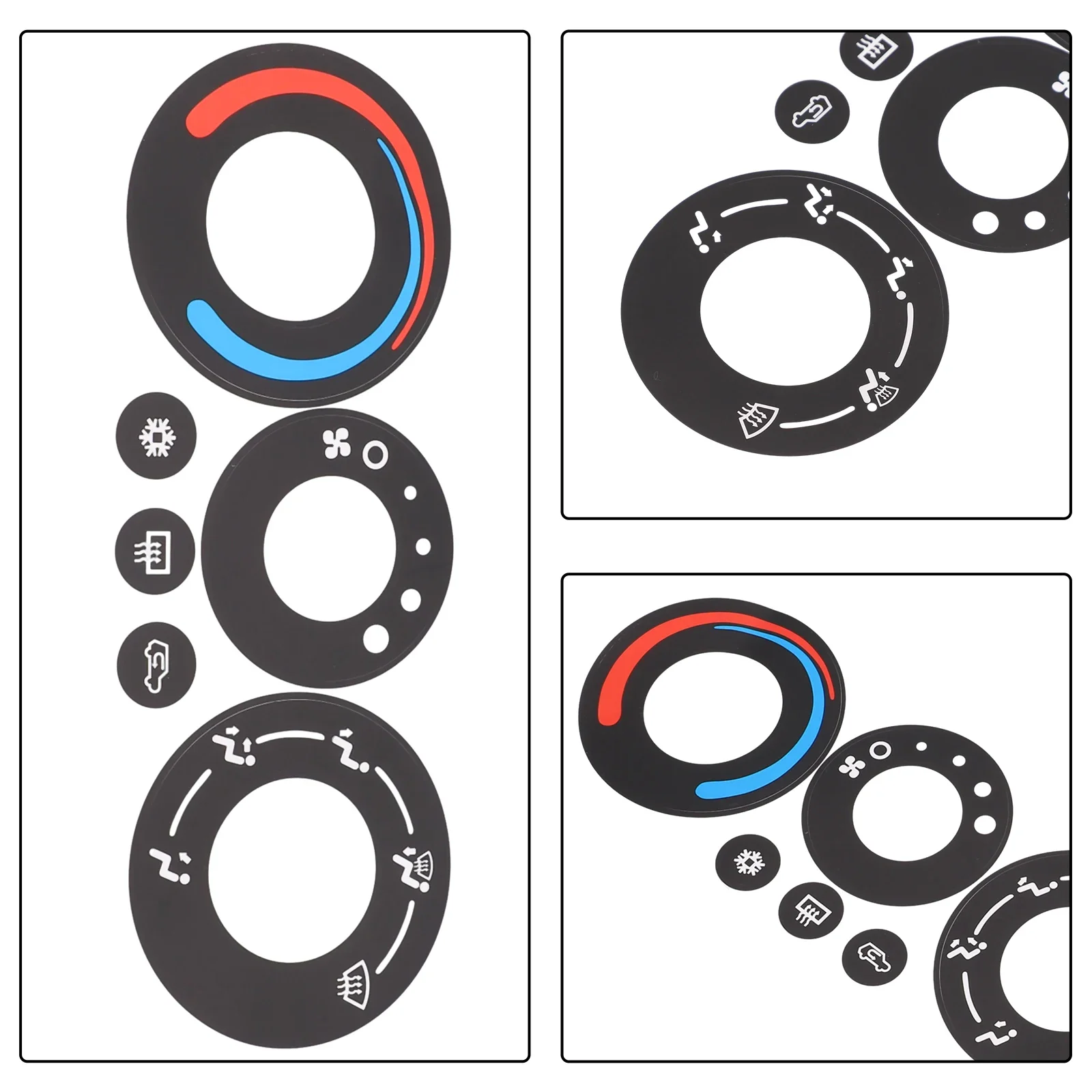 

Improve The Performance Of Your For Pontiac Torrent's Control Cells With This Button Repair Sticker Universal Fitment