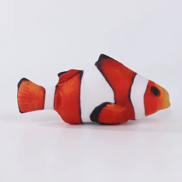 Simulation Fish Cat Toys Soft Plush Catnip Toy Interactive Cat Toys Gifts Funny 3D Fish Shape Doll Pet Supplies 5