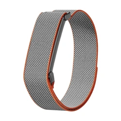 Nylon Sport Bands - Adjustable Wristbands for Health & Fitness Tracking (Grey)