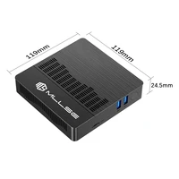 MLLSE Mini PC M2 Air Intel Gemini Lake N4000 Windows 11 6GB RAM 128GB ROM Dual-Band WiFi Bluetooth USB Mini Computer 2