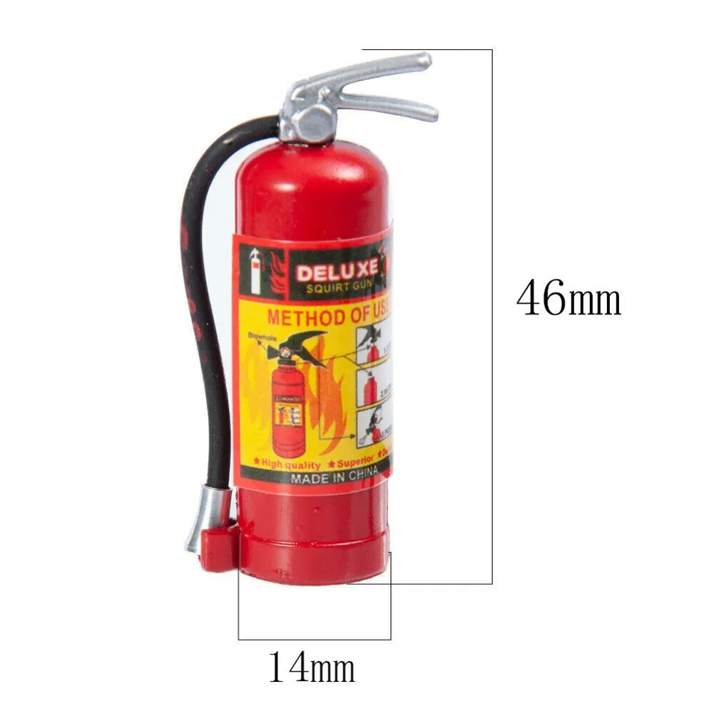 RC Scale Accessories 1/8 1/10 Rock Crawlers Fire Extinguisher For Axial SCX10 Building Construction Toy Model Accessories 6