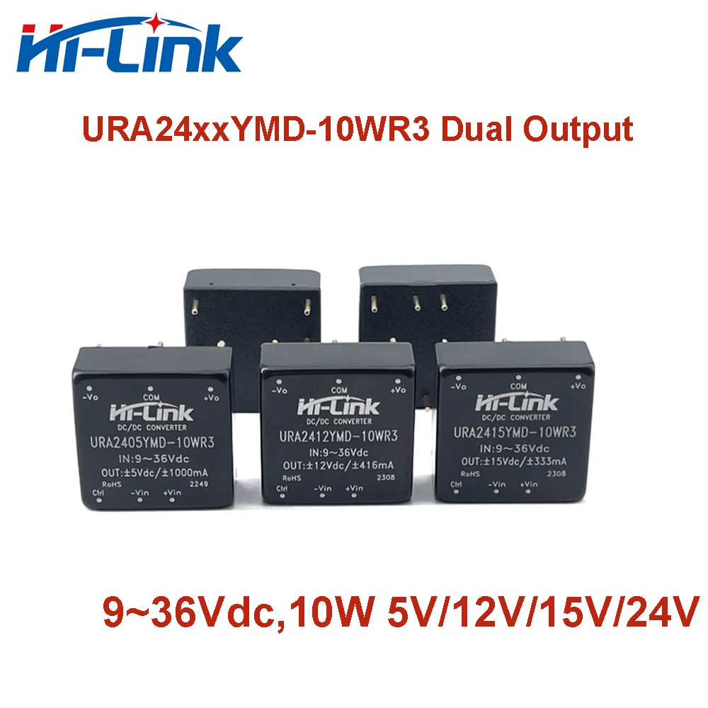 5V/9V/12V/15V/24V Dual Output DC-DC Power Supply Module 9-36Vdc power supply switching power supply
