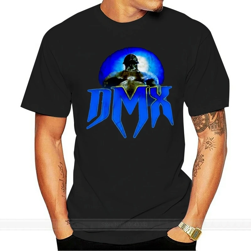 Dmx Vintage 1990 T-Shirt Ruff Ryders Rapper Jay-Z Busta Rimes Nas Rare Cotton Tshirt Uomo Summer Fashion T-Shirt Euro Size