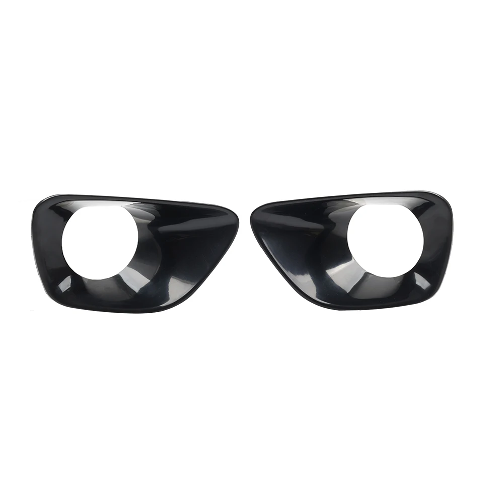 1Pcs 자동차 앞 범퍼 스포트 라이트 베젤 프레임 안개 램프 커버 트림 블랙 지프 그랜드 체로키 2011-2013 68078285 AA 68078284 AA