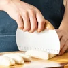1/3Pcs Stainless Steel Pasty Cutters Noodle Knife Cake Scraper with Scale Baking Cake Cooking Dough Scraper Baking Accessories 2