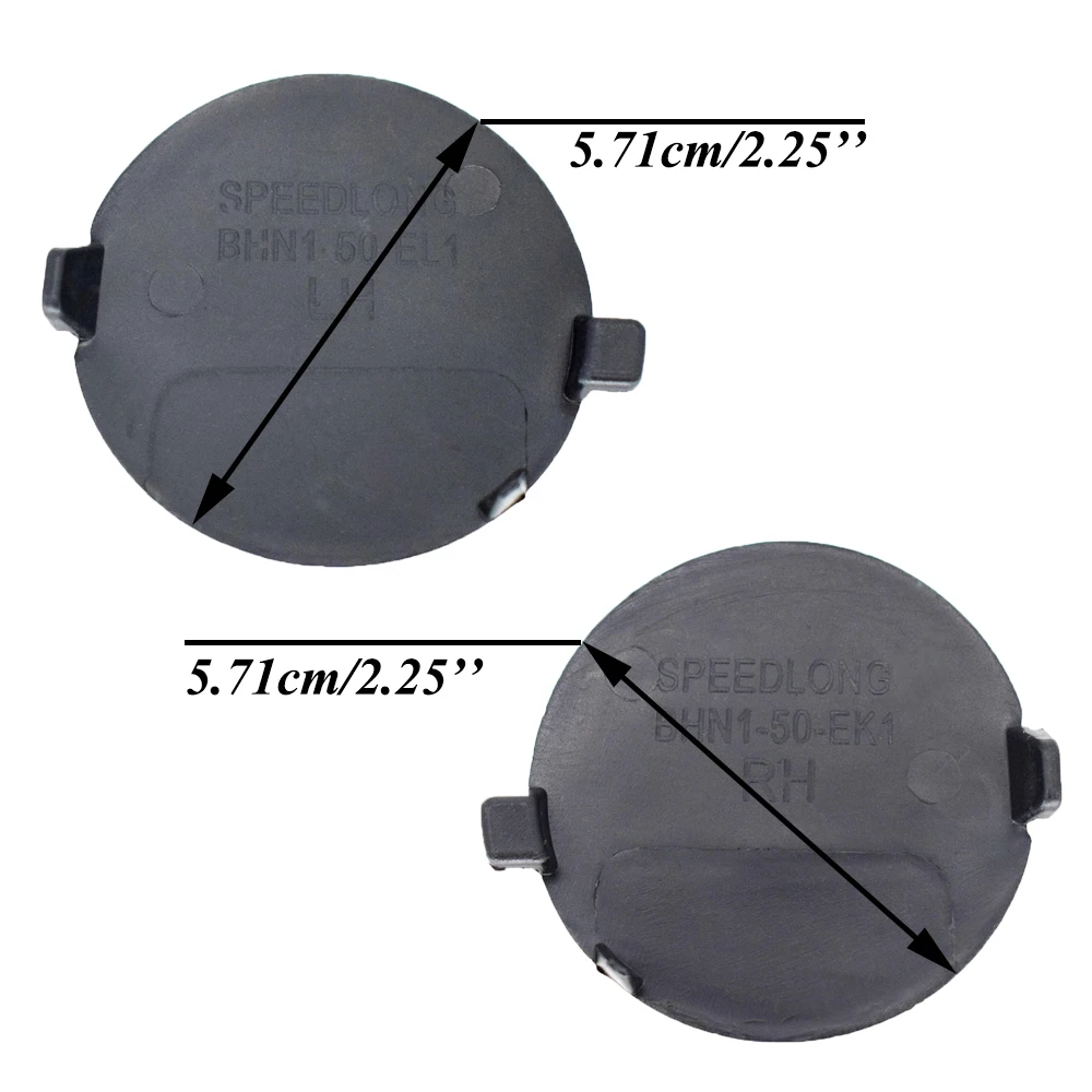 Car Tow Hook Cover 2x For Mazda 3 Axela BM BN 2014 Car Bumper R&L Rear Tow Cover Cap Trailer BHN1-50-EK1-BB BHN1-50-EL1-BB 14 15 16