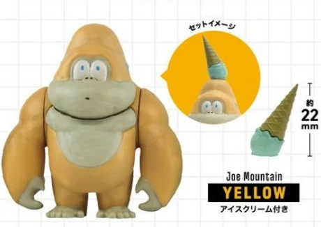 Kenelephant capsule toys Monkey Crab Figure Collection cute