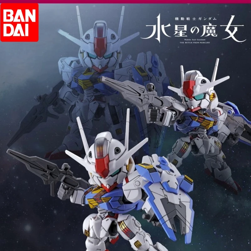 

Bandai Sdex 019 Anime Mobile Suit Gundam The Witch From Mercury Xvx-016 Gundam Aerial Assembly Model Chidren Toy Birthday Gift