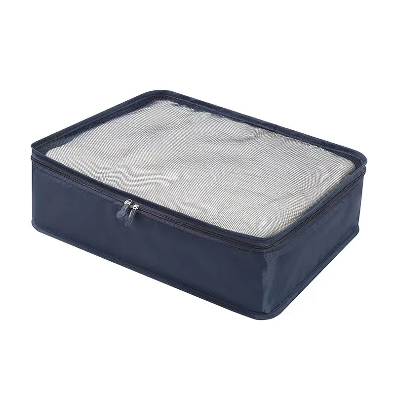 Compact Foldable Packing Cubes with Breathable Mesh Design