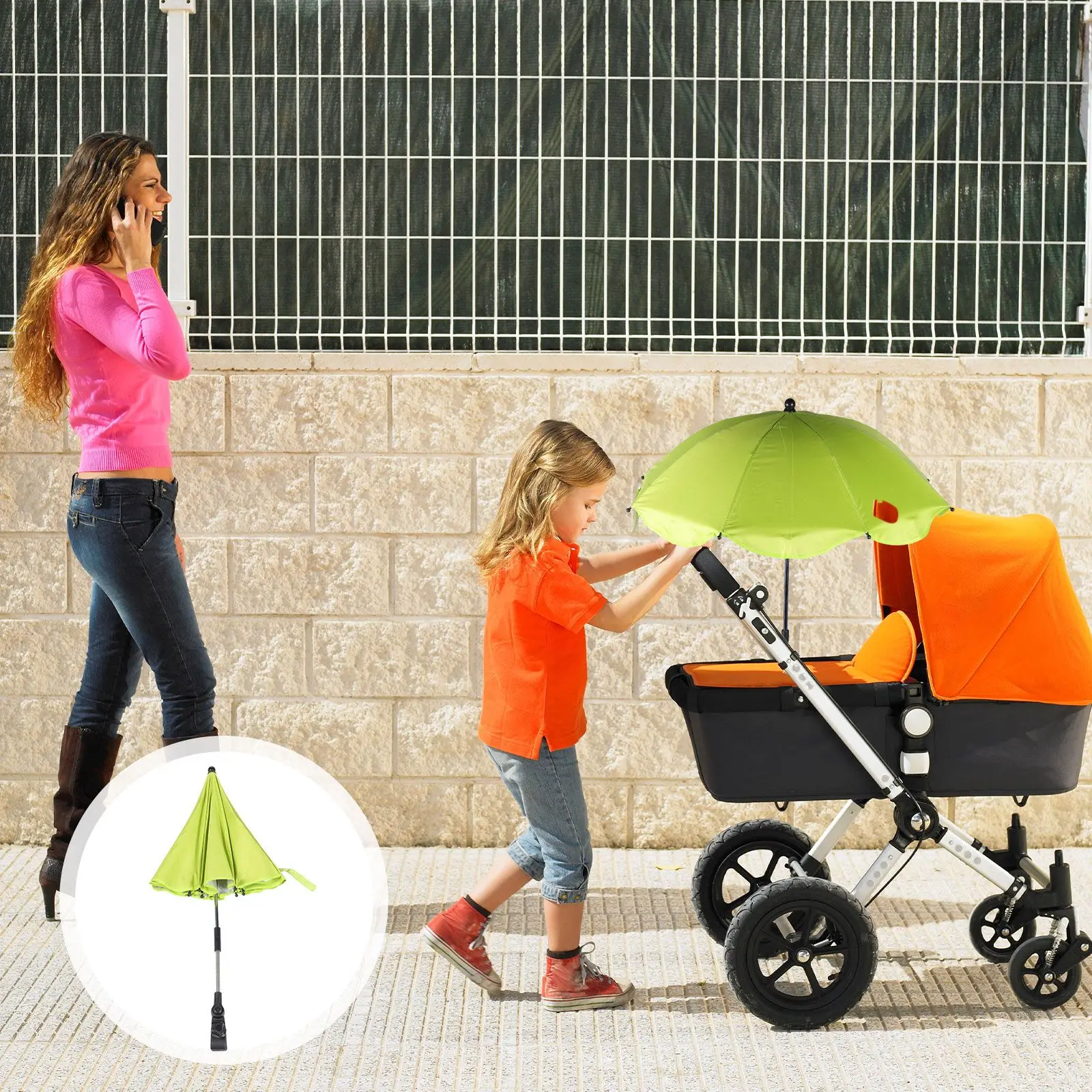 Parasol Carrito Bebe Sombrillas Para Carros Bebes YLSZHY Sombrilla